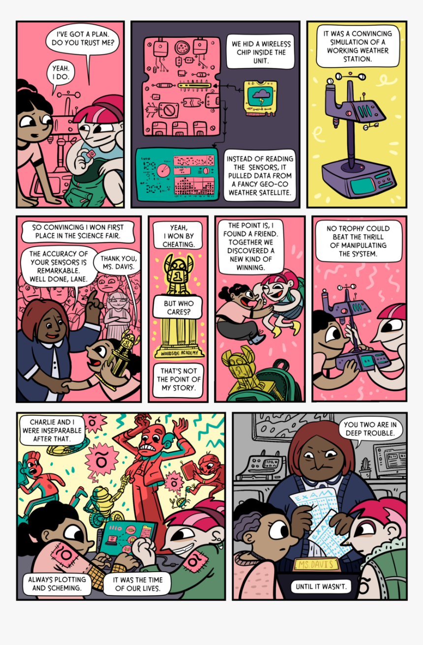 The Exploit Comic Ch1 2 - Comics, HD Png Download, Free Download