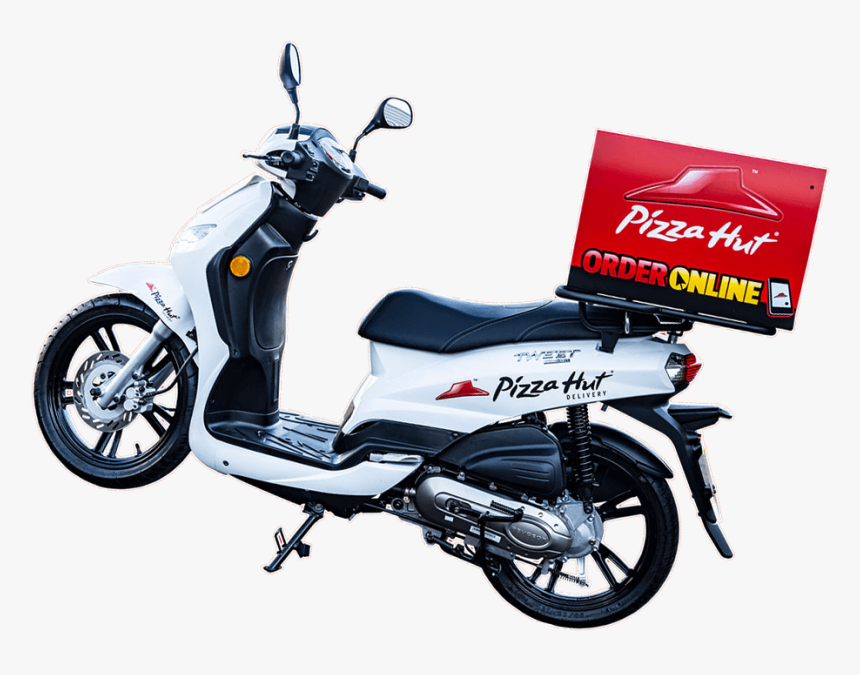 New Bike - Pizza Hut Delivery Bike, HD Png Download, Free Download