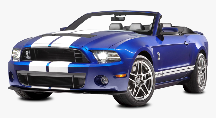 Ford Shelby Mustang Gt500 Convertible Car Png Image - Ford Mustang Soft Top, Transparent Png, Free Download