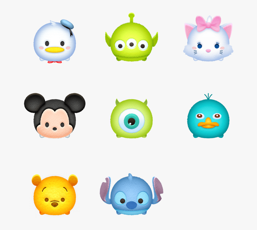 Disney Tsum Tsum Characters - Disney Tsum Tsum Logos, HD Png Download, Free Download