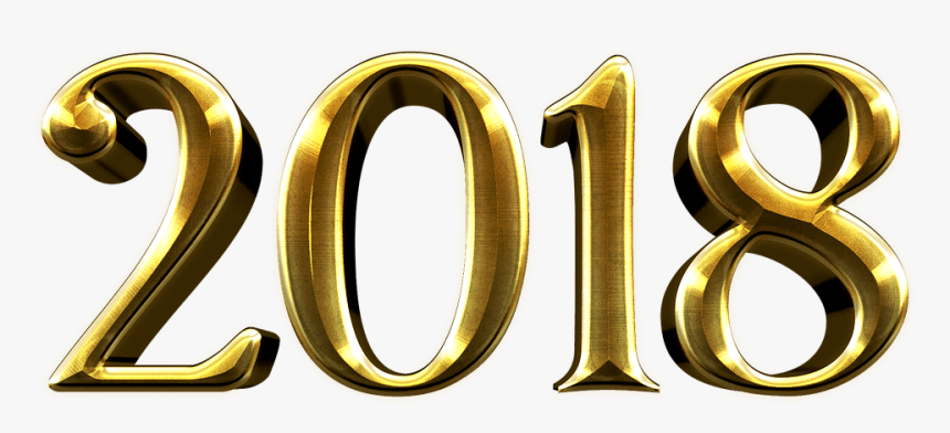 Happy New Year 2018 Png Transparent, Png Download, Free Download