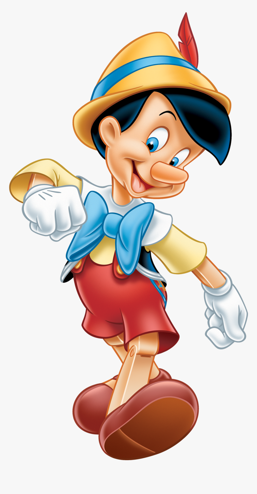 Characters From Theatrical Animated - Pinocchio Transparent, HD Png Download, Free Download