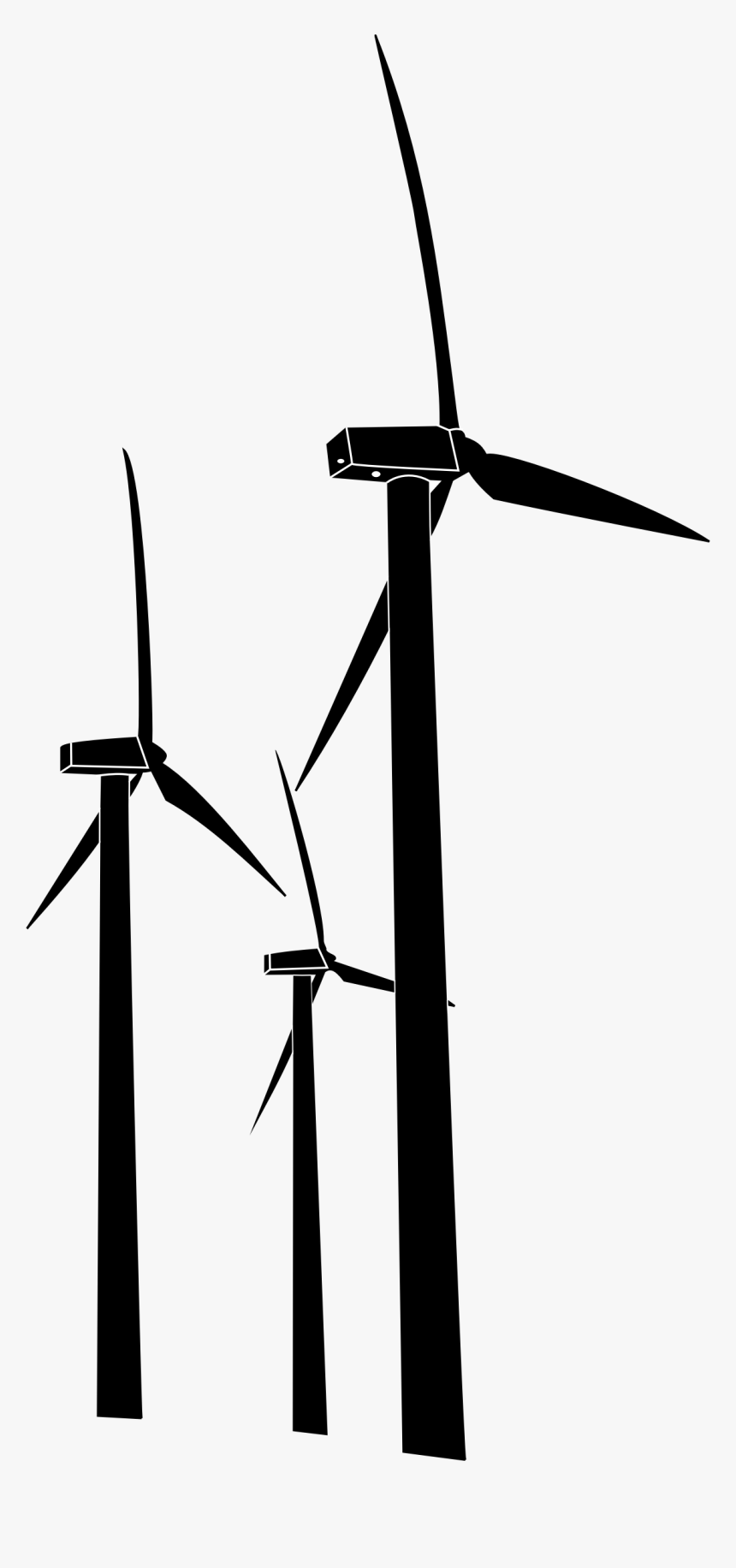 Wind Turbine Clipart - Wind Turbines Clipart, HD Png Download, Free Download