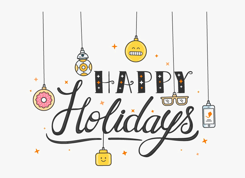 Happy Holidays Png Transparent Image - Happy Holidays Gif For Email, Png Download, Free Download