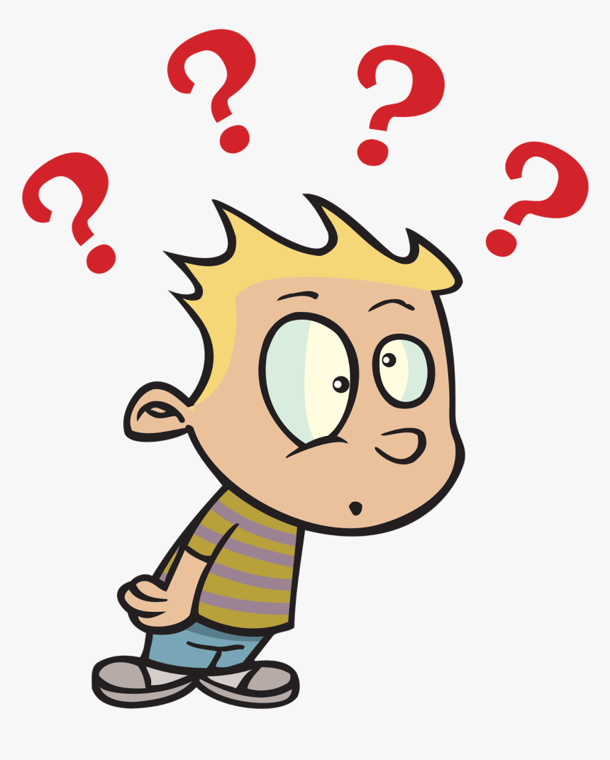 Kids Lost Where Am I Going Clipart - Don T Understand Clipart, HD Png Download, Free Download