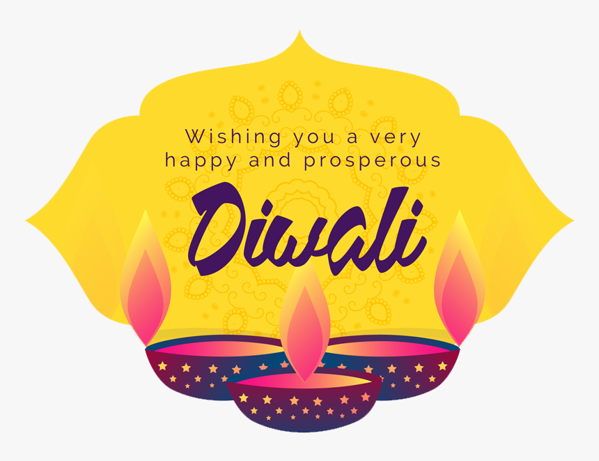 Diya Png Image - Happy Diwali Font Png, Transparent Png, Free Download
