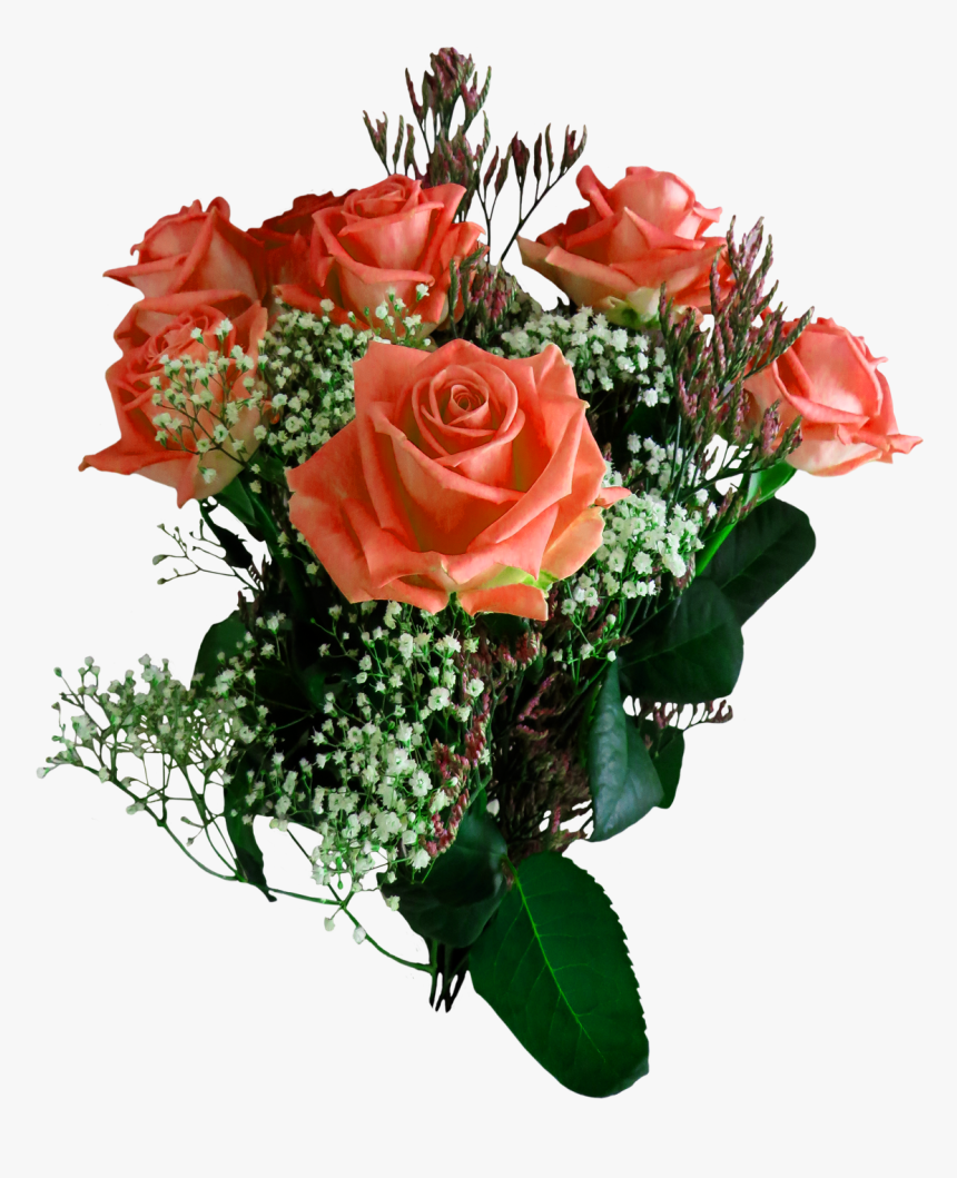 Rose Flower Png Transparent Image - Flower Bouquet Transparent Background, Png Download, Free Download