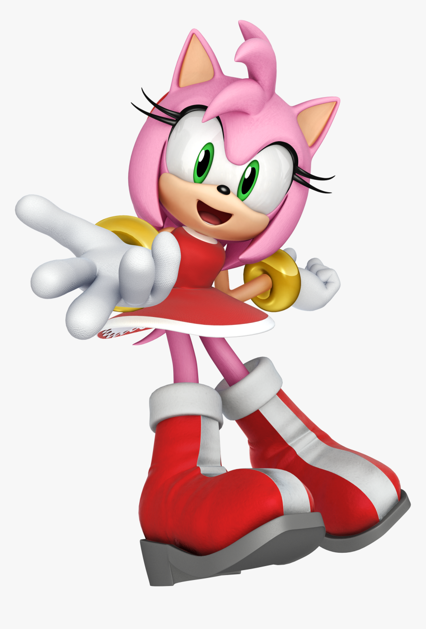 Amy Rose Png - Sonic And Sega All Star Racing Amy Rose, Transparent Png, Free Download