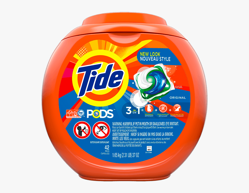 Tide Pods® Laundry Detergent Original Scent - Tide Pods Png, Transparent Png, Free Download
