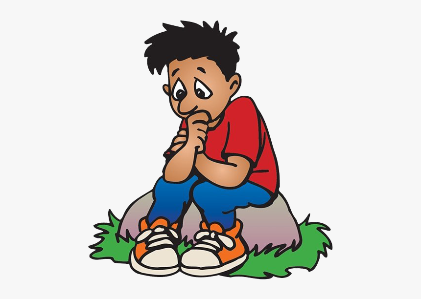 Sad Boy Png - Sad Boy Cartoon Png, Transparent Png, Free Download