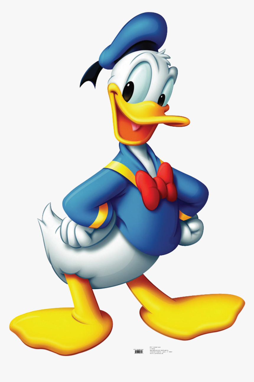 Donald Duck Clipart Bow Tie - Duck From Mickey Mouse, HD Png Download, Free Download