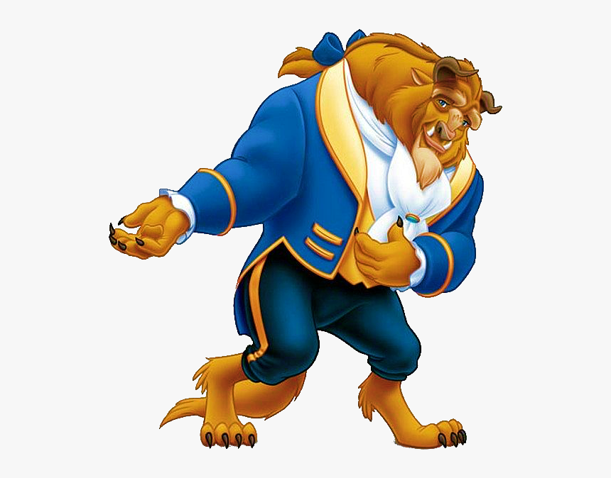 Beauty And The Beast Characters Beast , Png Download - Beauty And The Beast Png, Transparent Png, Free Download