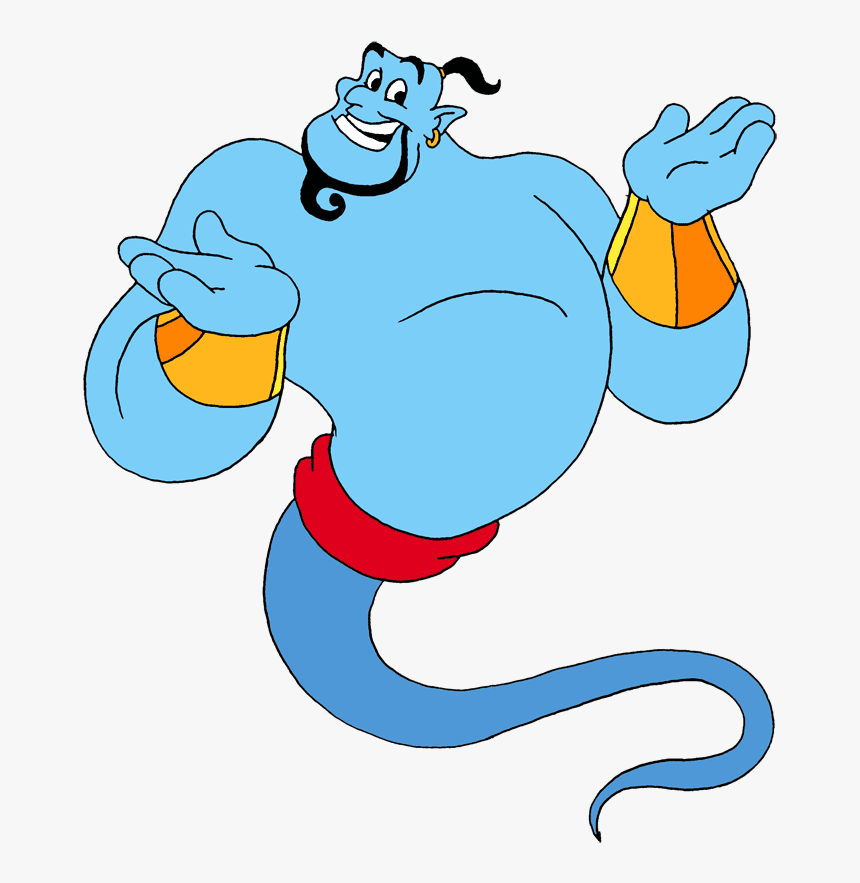 Genie Genie My Disney Character Of Heart Favourites - Genie Disney, HD Png Download, Free Download