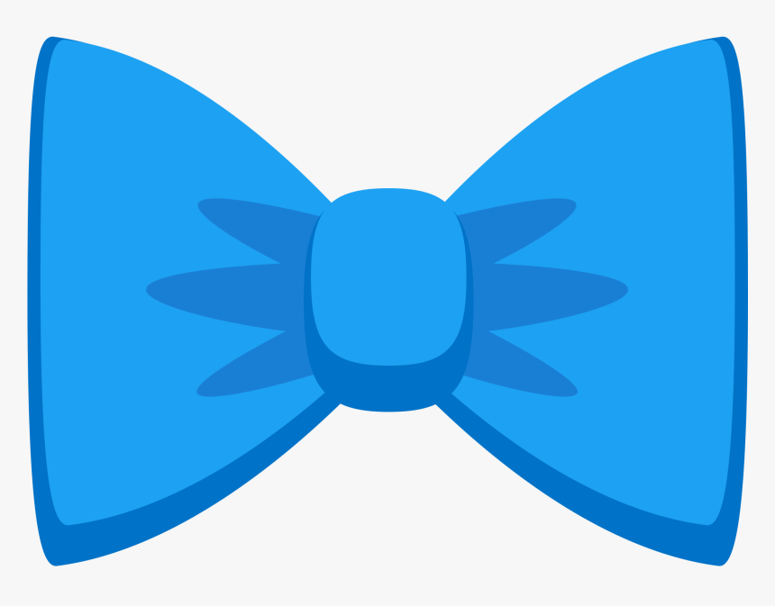 Transparent Blue Bow Tie Clipart - Cartoon Blue Bow Tie, HD Png Download, Free Download