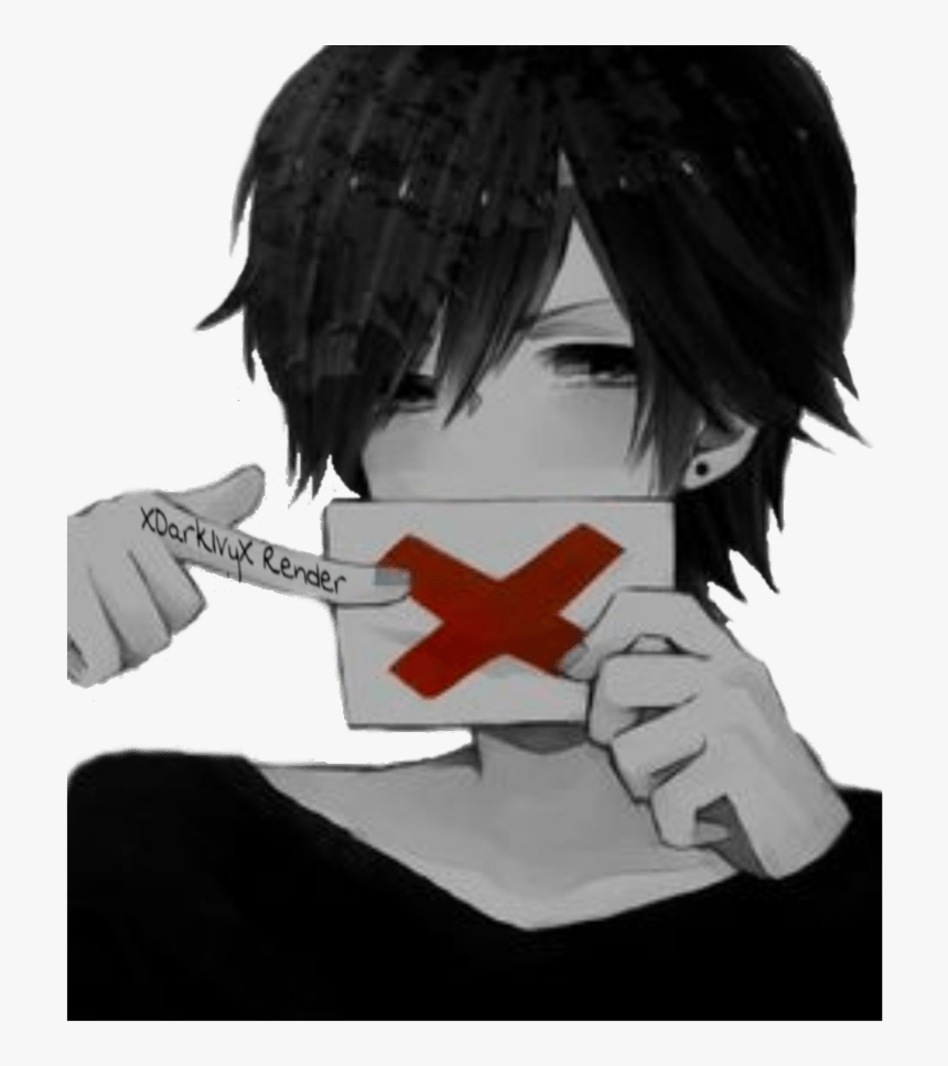 15 Sad Anime Boy Png For Free On Mbtskoudsalg - Depressed Sad Anime Boy, Transparent Png, Free Download