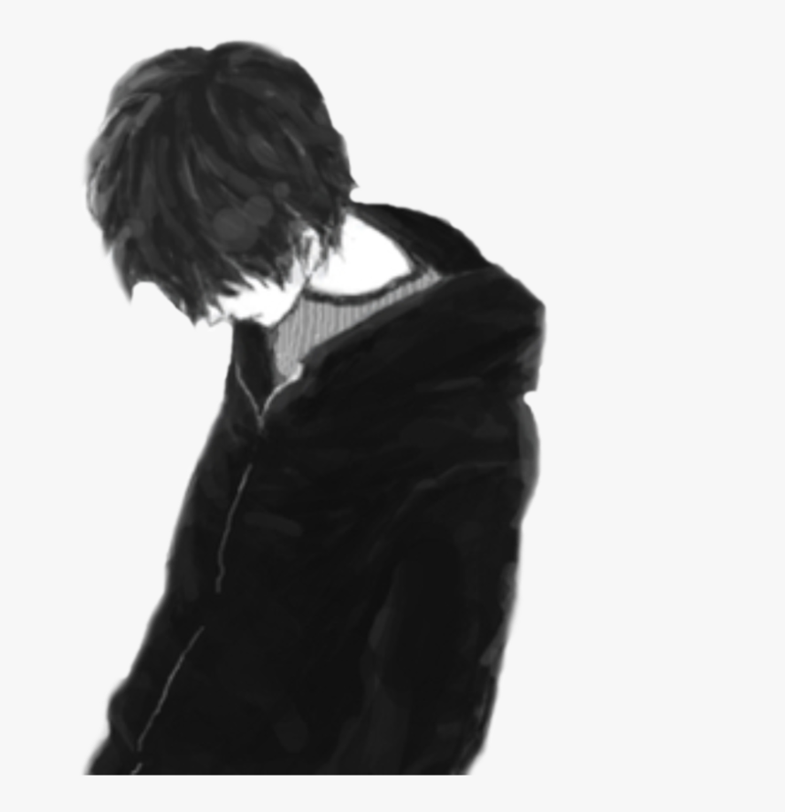 Hair - Sad Boy Alone Png, Transparent Png, Free Download