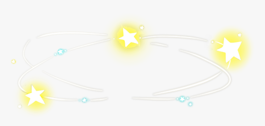 Cute Stars Halo Soft Uwu Yellow Sky - Png แต่ง ดิ ส, Transparent Png, Free Download