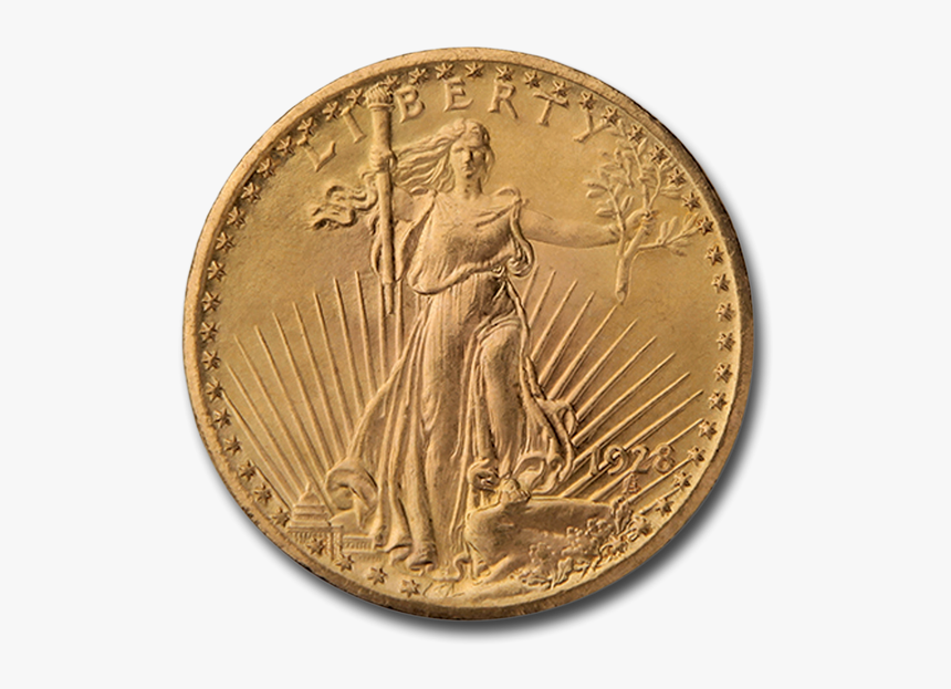 Picture Of $20 Saint-gaudens Gold Coins Xf - Coin Xf, HD Png Download, Free Download