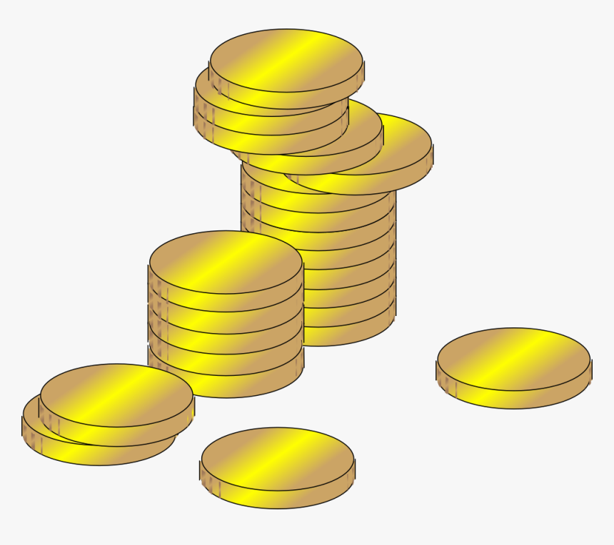 Gold Coins - Coins Money Clip Art, HD Png Download, Free Download