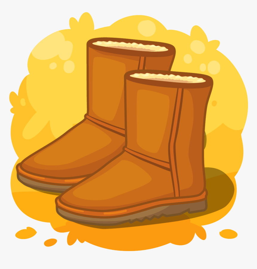 Cozy Sweater Clipart - Boots Ugg Clipart Png, Transparent Png, Free Download