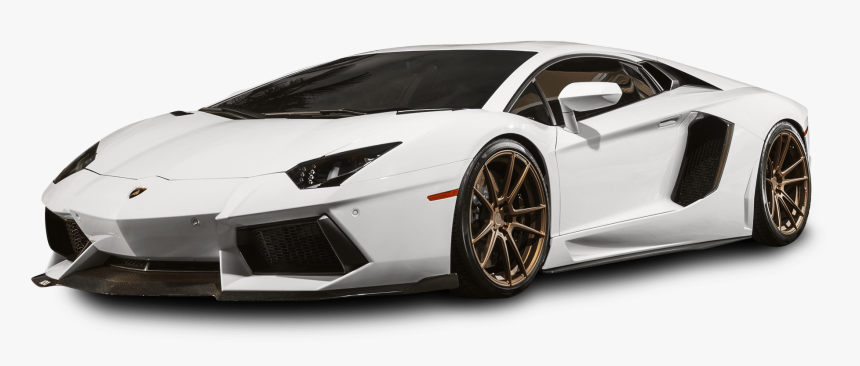 White Lamborghini Aventador Car Png Image Pngpix Images - Last Digit Of Your Like Is What You Get, Transparent Png, Free Download