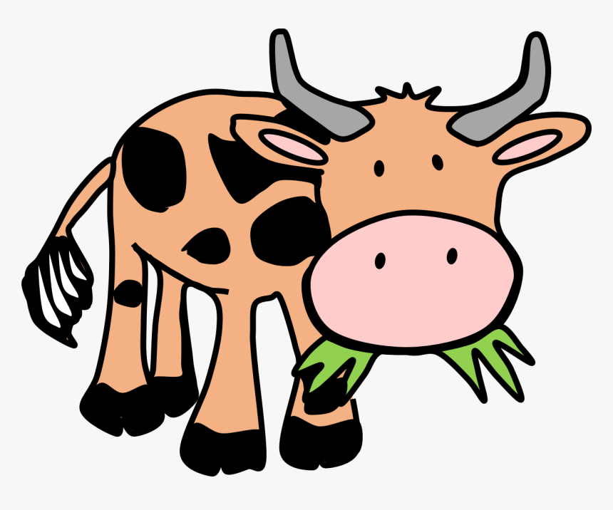 Free Farm Animals Clipart - Cow Farm Animals Clipart, HD Png Download, Free Download