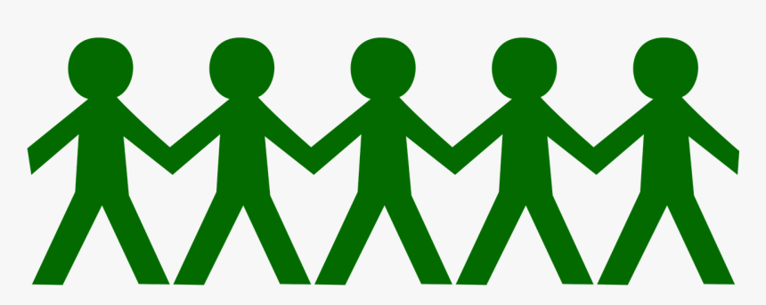 Stick Figures Holding Hands Clipart, HD Png Download, Free Download