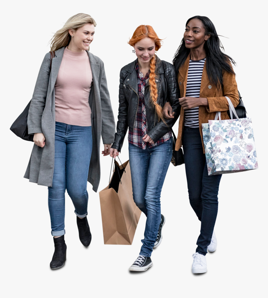 Shopping People Png File, Transparent Png, Free Download