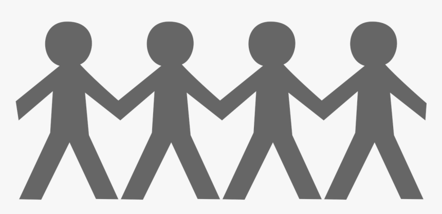 People Holding Hands Clipart, HD Png Download, Free Download
