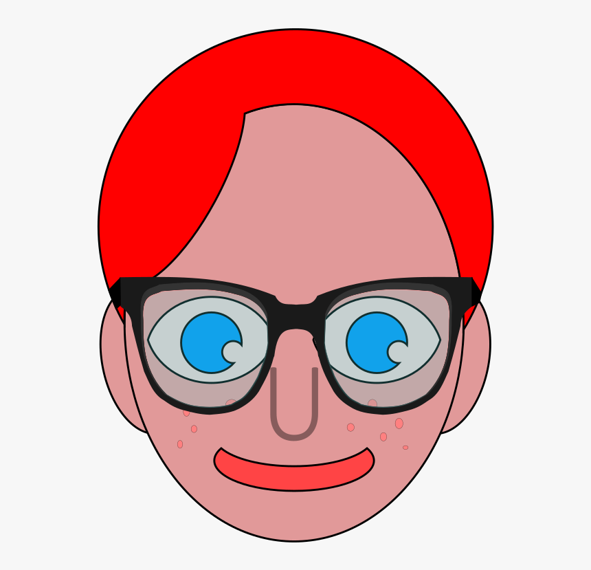 Face Glasses Cartoon Png, Transparent Png, Free Download