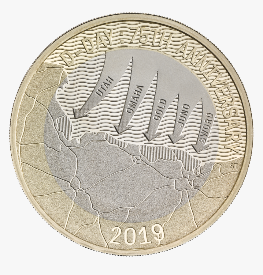 Royal Mint D Day Coin, HD Png Download, Free Download