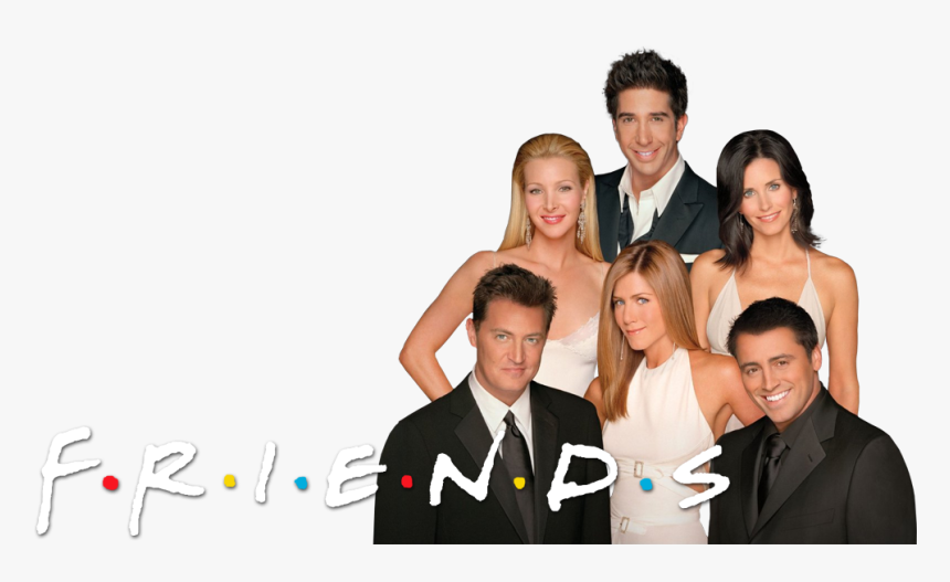 Phoebe Buffay, Rachel Green, Ross Geller, Social Group, - Tv Show Friends Background, HD Png Download, Free Download