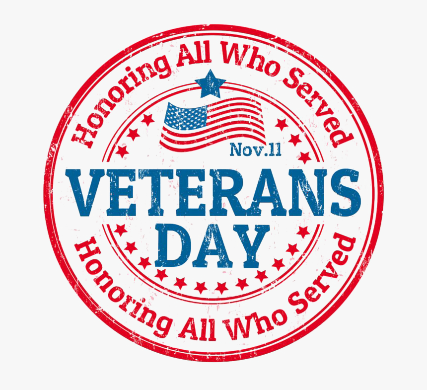 Veterans Day Png Clipart - Office Closed For Memorial Day, Transparent Png, Free Download