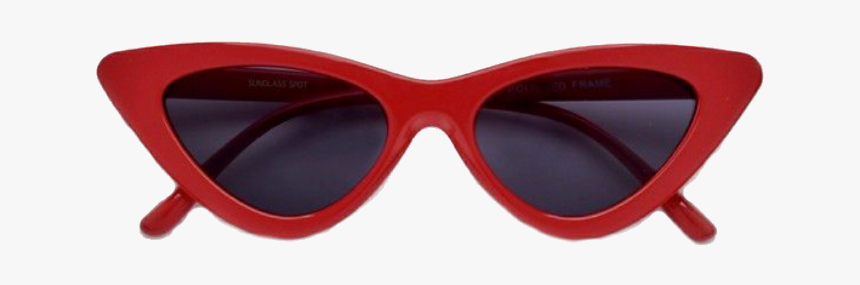 Glasses - Red Vintage Aesthetic Png, Transparent Png, Free Download