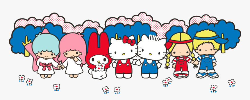Transparent Friends Png - Hello Kitty And Friends Png, Png Download, Free Download