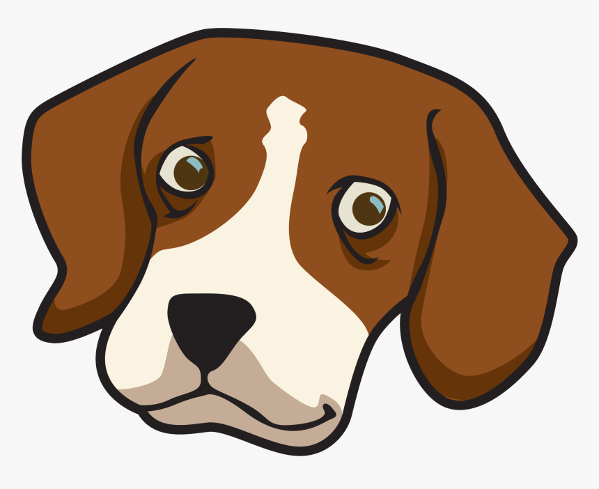 Dog Face Clipart Clipart Image - Beagle Dog Face Clipart, HD Png Download, Free Download