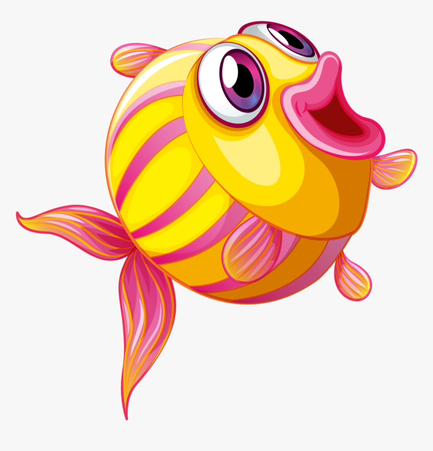 Sea Animals Png -○•‿✿⁀ocean Safari‿✿⁀•○ Fish Art, Water - Cartoon Fish Images Png, Transparent Png, Free Download