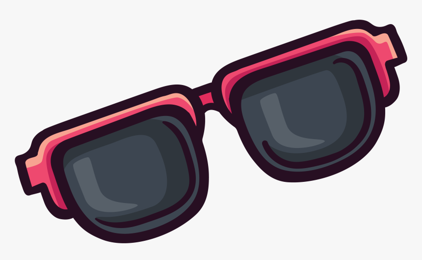 Transparent Sun Sunglasses Clipart - Sunglasses Cartoon Png, Png Download, Free Download