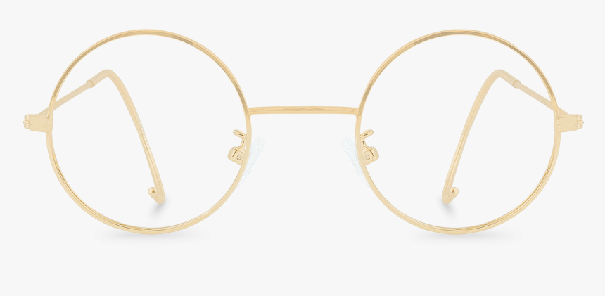 Glasses Png - Harry Potter Glasses Gold Png, Transparent Png, Free Download