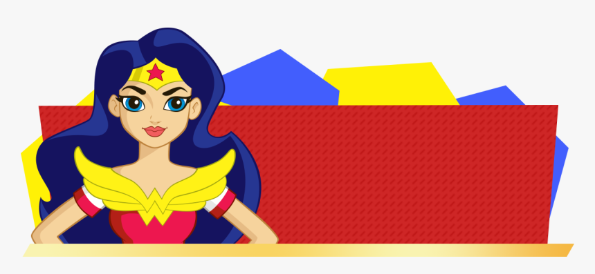Transparent Dc Superhero Girls Clipart - Wonder Woman Super Hero Girls, HD Png Download, Free Download