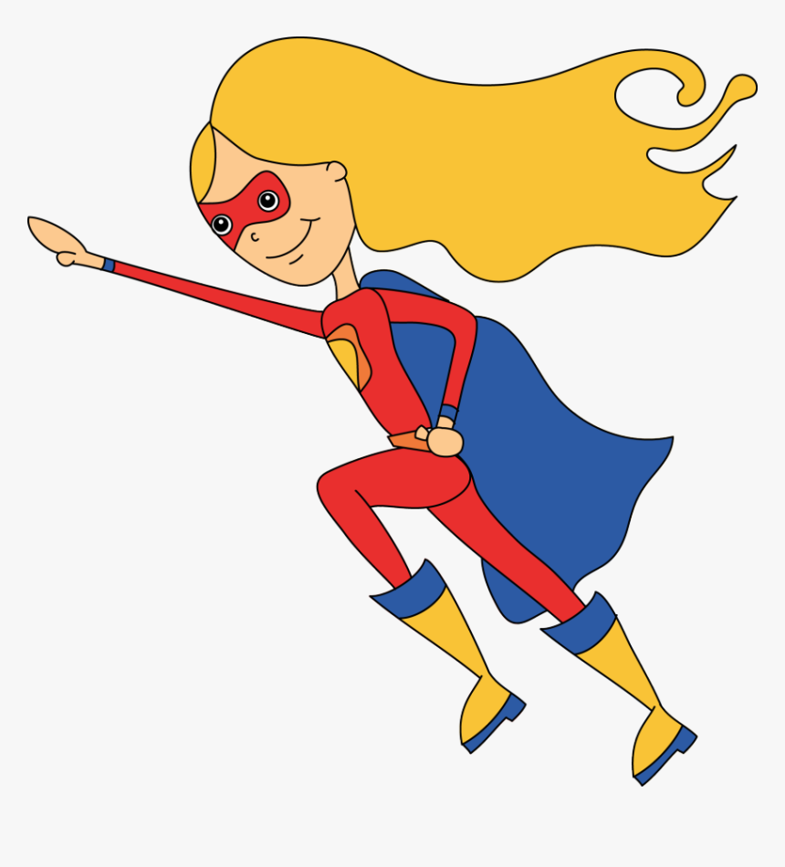 Superwoman Clipart Png - Super Hero Girl Clipart, Transparent Png, Free Download