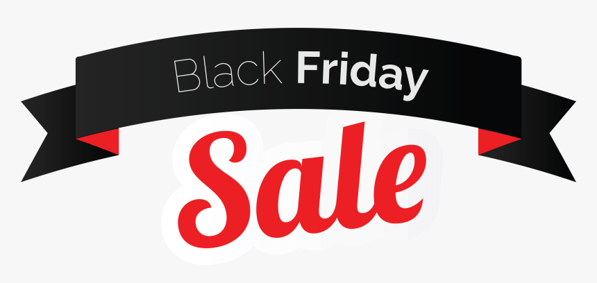 Black Friday Sale Banner Png Clipart Image - Black Friday Sale Banner, Transparent Png, Free Download