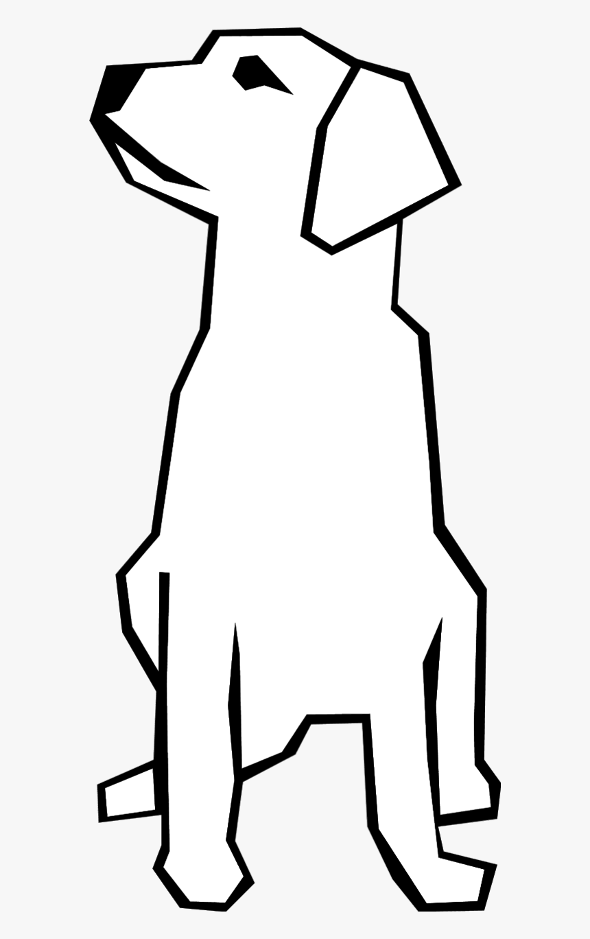Sitting Dog Clipart - Dog Clip Art Free, HD Png Download, Free Download