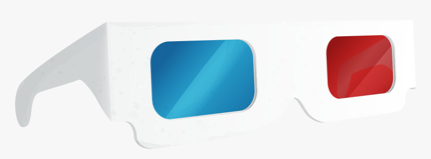 Transparent Glasses Clip Art - 3d Cinema Glasses Png, Png Download, Free Download