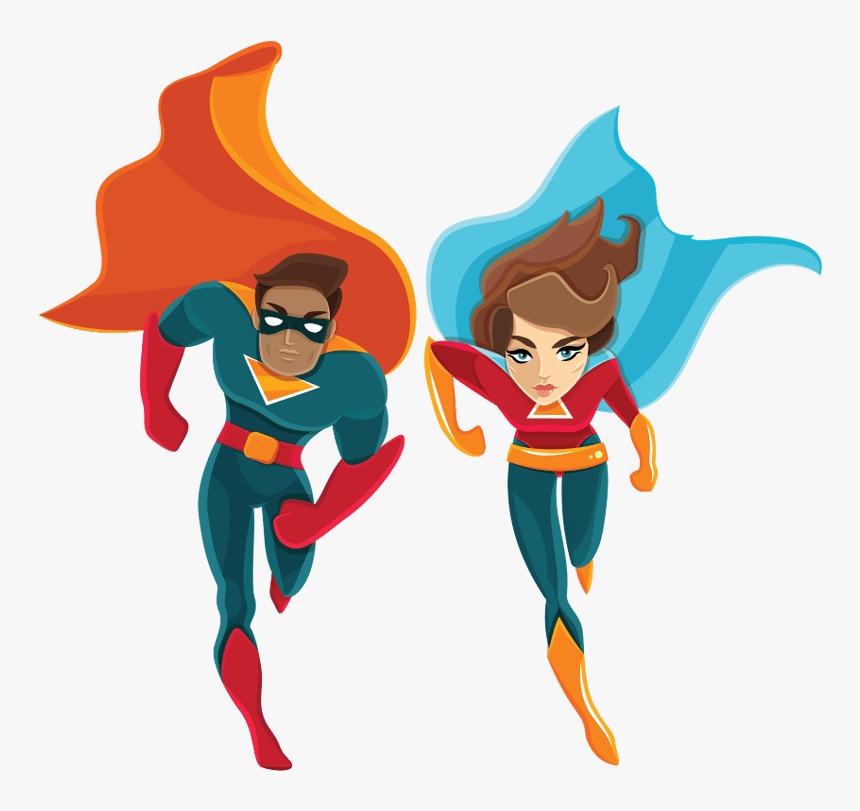 National Assessor"s Day - Superhero Vector Free, HD Png Download, Free Download