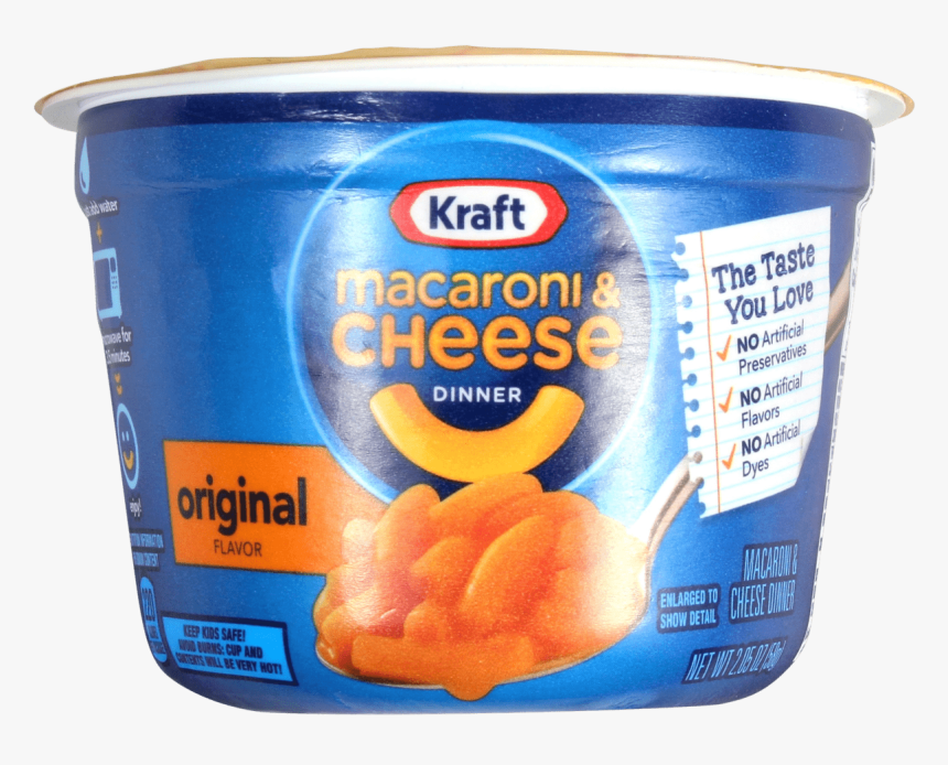 Kraft Easy Macaroni Cheese Micro Cups 2 05oz - Kraft Macaroni And Cheese, HD Png Download, Free Download