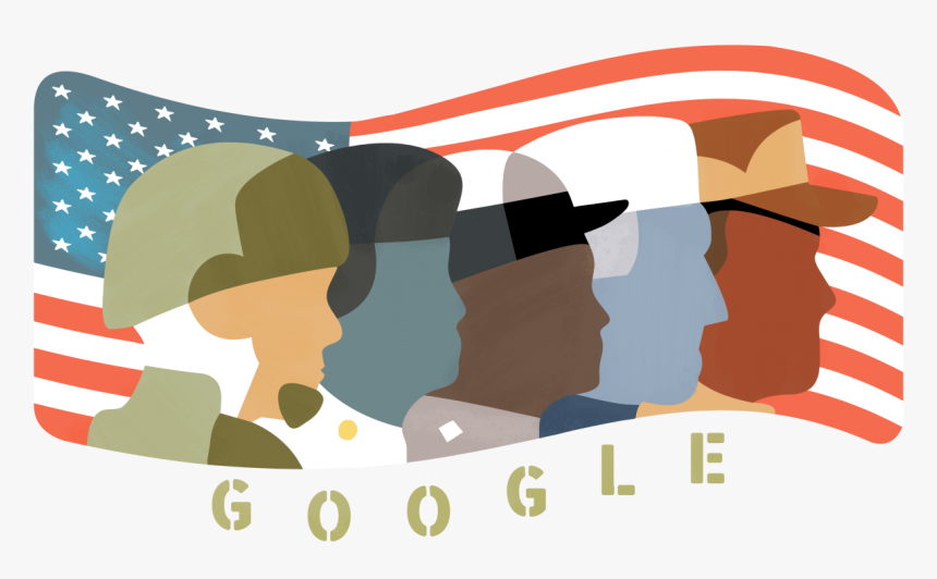 Transparent Veterans Day Png - Veterans Day 2018 Google Doodle, Png Download, Free Download