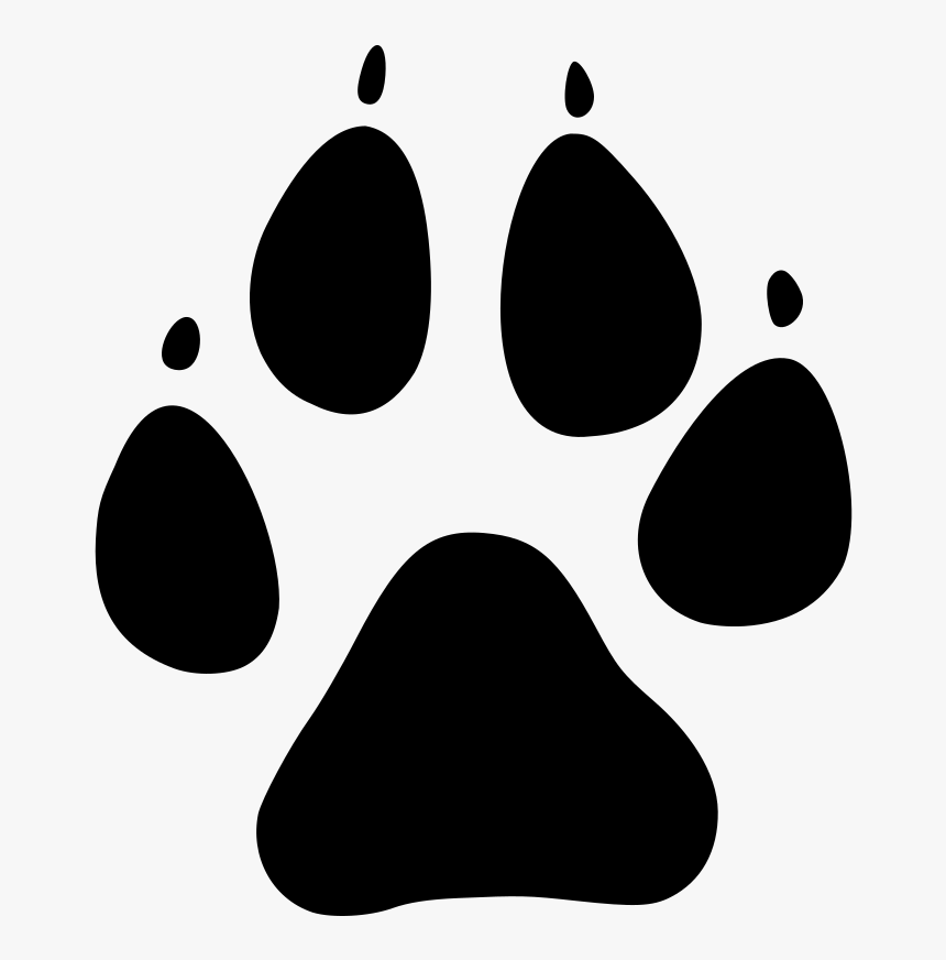 Transparent Dog Paw Print, HD Png Download, Free Download