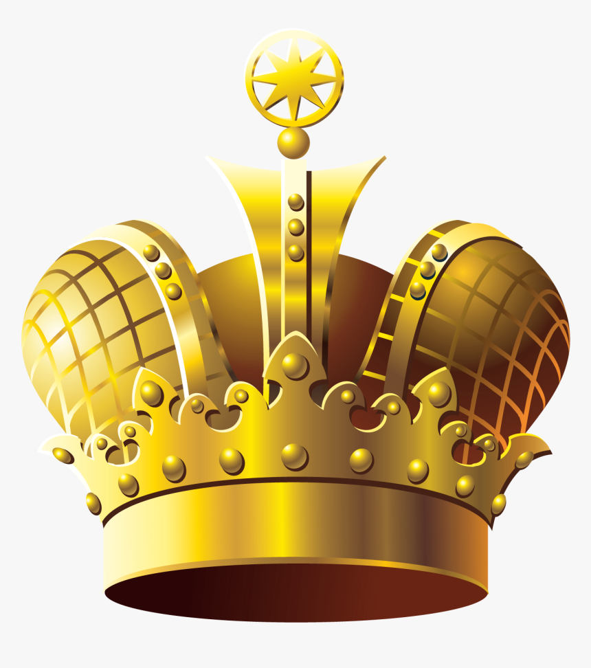 Golden Crown Png Clipart - Gold Crown Png, Transparent Png, Free Download