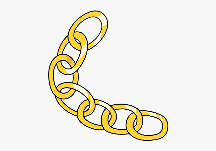 How To Draw Chain - Draw A Chain, HD Png Download, Free Download